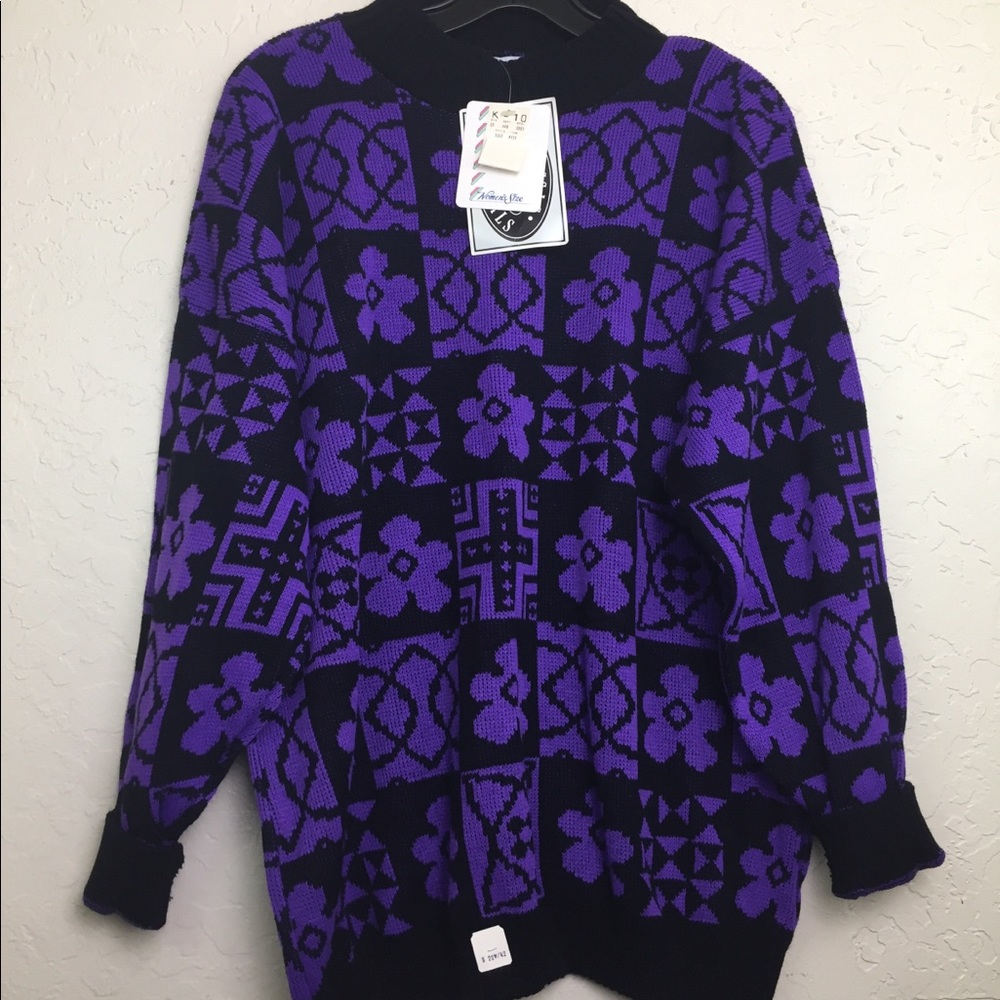 NWT 90s Vintage Plus Size Pullover Sweater 3X